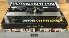 Behringer Ultragraph Pro FBQ1502HD 15-band Stereo Graphic EQ w/ Cord Rack Screws
