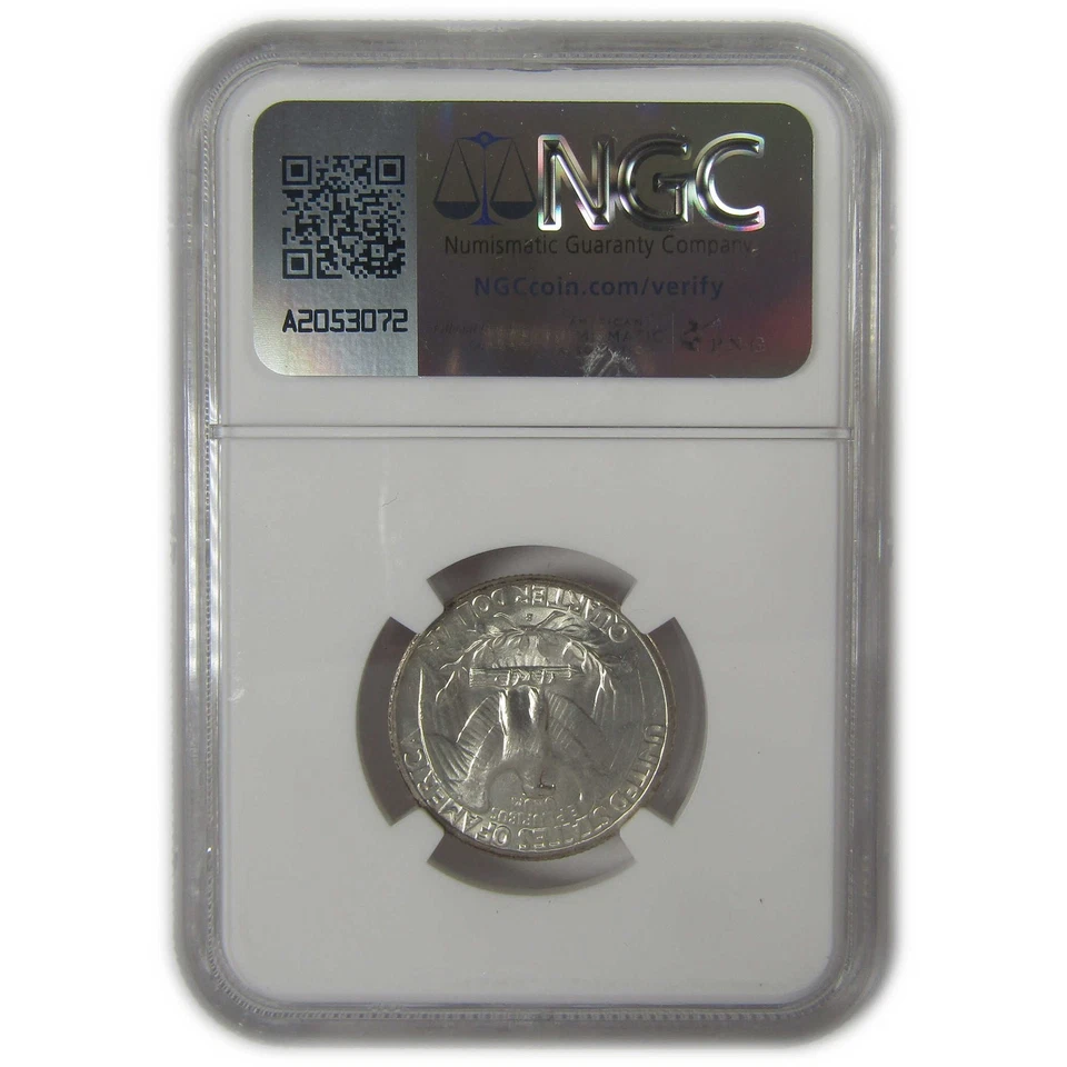 1939 S Washington Quarter MS 65 NGC Original Bag Fragment SKU:I22598 - Image 2 of 4