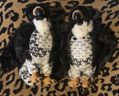 Folkmanis Bird Puppet Black White Yellow Washable Vintage 1998 MPN 1255 Med