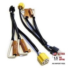 H4 9003 Led Load Resistor Kit 50w 8ohm Headlight Bulb Relay H4 9003 Hb2