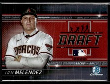 2022 Bowman Draft #BDN-1 Ivan Melendez Bowman Draft Night Baseball Card 2903E