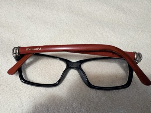 FRAMES ONLY/RED AND BLACK Eye Glasses Women - Picture 3 of 7