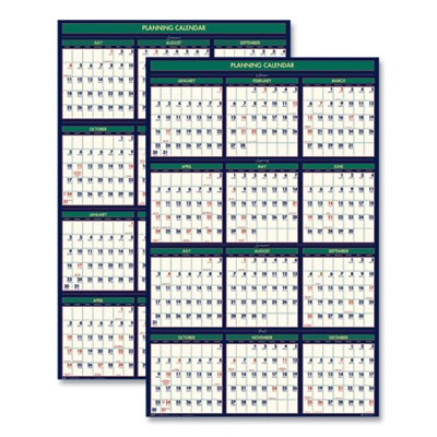 House Of Doolittle 391 Four Season radierbare Business/Akademik recycelte Wand - Bild 1 von 1