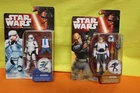 Vintage Star Wars figures, captain Rex and storm Force awakens, 2015 3.75 inch