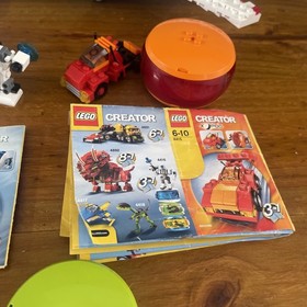 4x Lego Creator Sets  4953 4417 4416 4415 4418 Fast Flyers Xpod INCOMPLETE