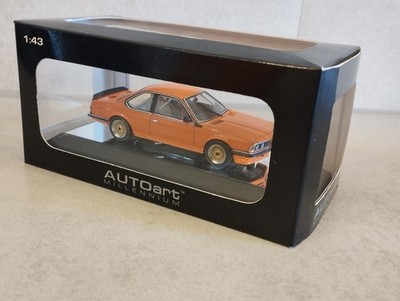 BMW 635 CSi e24 Orange Plain Body Version Gruppe A DTM 1:43 Autoart