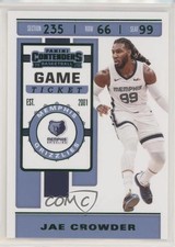 2019-20 Panini Contenders Game Ticket Green Jae Crowder #37 0w8