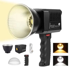 60W Studio Video Light 2500K-6500K Dual Color Temperature Photography Fill Light
