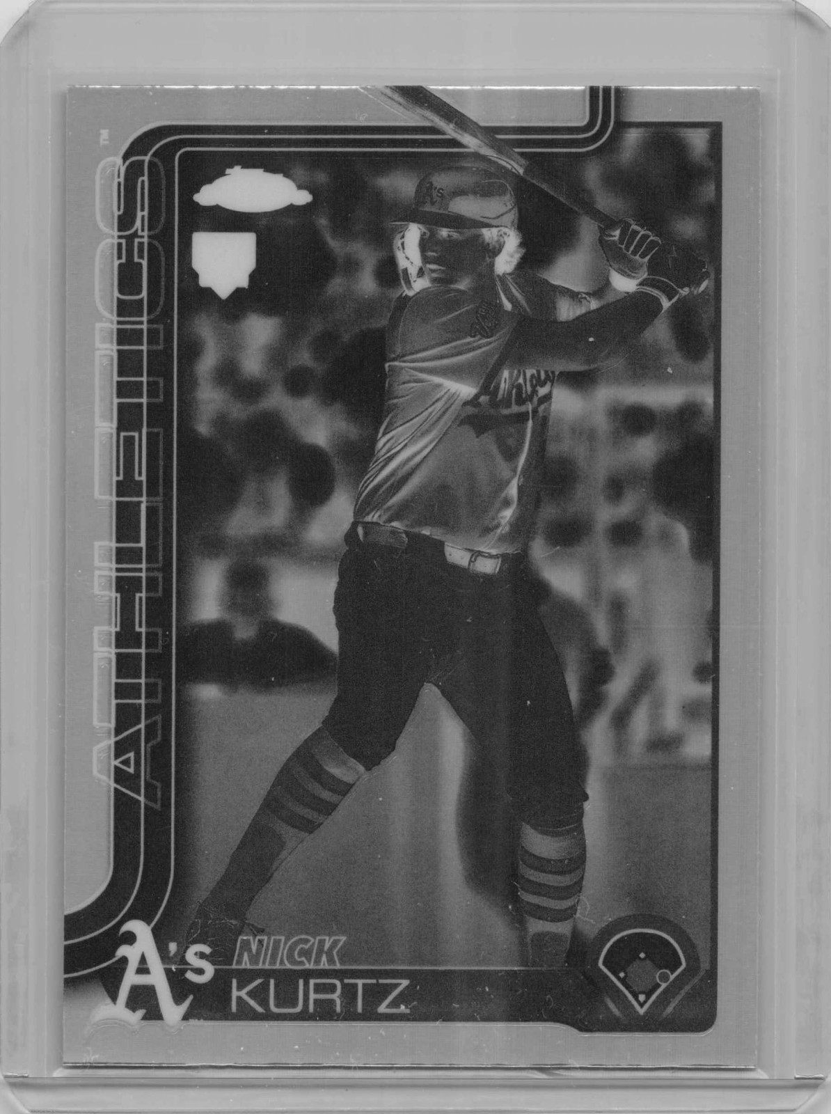 2025 Topps Chrome Update - Negative Refractors #USC178 - Nick Kurtz - Athletics