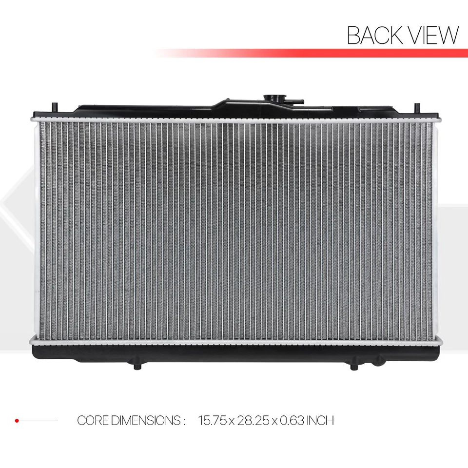 Repuesto radiador núcleo aluminio OE para 01-03 Acura CL/TL 3.2 AT/MT dpi-2431 Foto 3 de 4