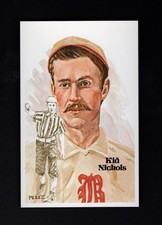 #58 KID NICHOLS, Braves ~ Perez-Steele Hall of Fame art postcard #733/10,000