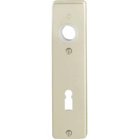 Zt-Kurzschild London 202KP Bb Gelocht, E72 Alu Neusilberfarbig Eloxiert