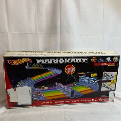 Hot Wheels GXX41-Mario Kart Rainbow Road Track Set for sale online