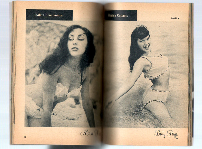 PHOTO MAGAZINE MAY 1955. BETTIE PAGE, CAROL BLAKE, ANITA EKBERG, BRIGITTE BARDOT