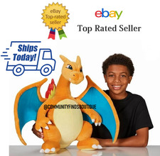 Pokemon Charizard Plush - 24" inch Ultra Soft Plush with Authentic Details