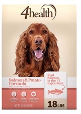 Adult Dog Food Salmon Potato Formula Dry Wholesome Grains Complete Nutrition 18L
