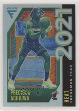 2020-21 Panini Flux Freshman Year Silver Prizm Precious Achiuwa #15 5r6