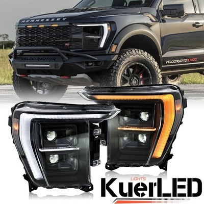 Full LED Headlights For Ford F-150 F150 2021-2023 for Halogen/Xenon/LED Version