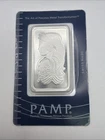 PAMP Suisse 1oz Fine Silver Lady Fortuna Swiss Carded Bar