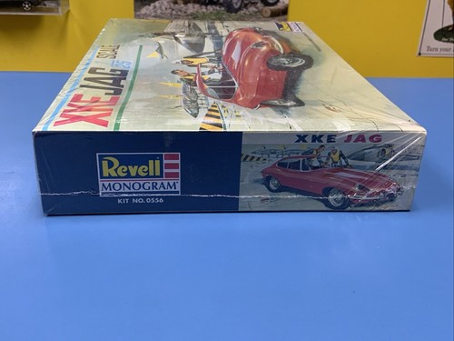 Revell Monogram XKE Jag 1/25 Scale Sealed Racing Plastic Model Car Kit Hobby Dad - Picture 7 of 8