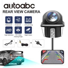 170° Car Rear View Backup Camera Reverse Parking Cam Waterproof HD Night Vision