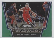 2021 Panini Prizm WNBA Widescreen Green Prizm Elena Delle Donne #4 8em