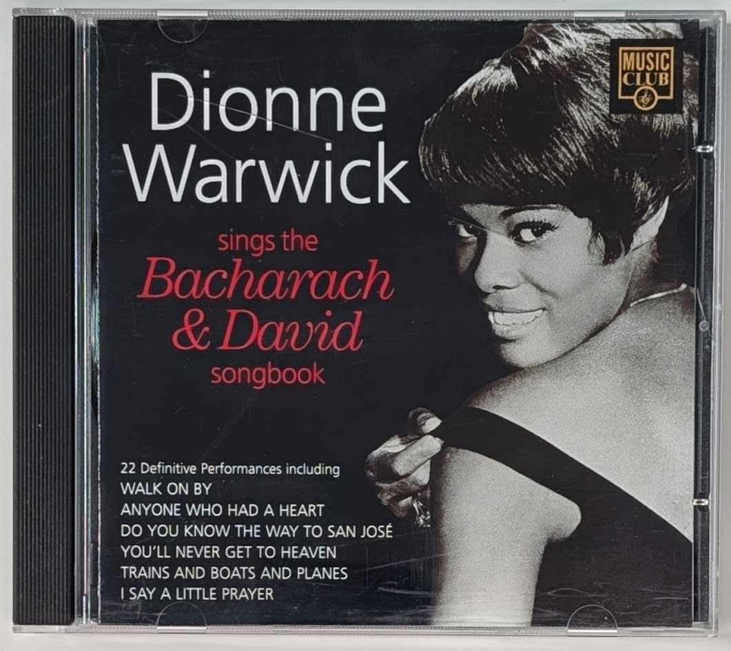 Dionne Warwick Bacharach David Songbook CD Walk On By VG Condition
