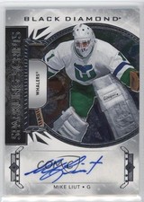 2019 Upper Deck Black Diamond Sparkling Scripts Signatures Mike Liut Auto 0us5