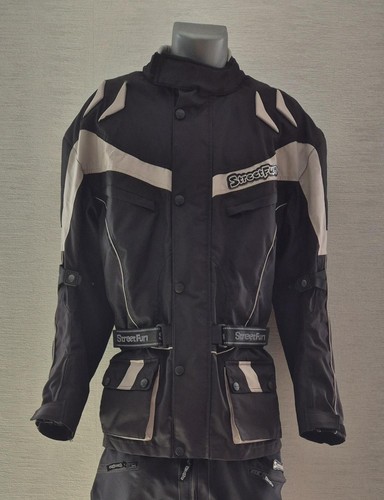 StreetFun, Street Fun Motorrad Jacke mit Protectoren XX, 2 XL