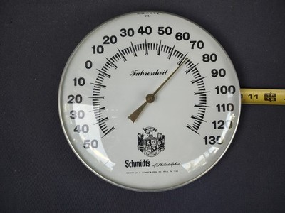 Vintage Original Schmidt's Beer Of Philadelphia Advertising Thermometer