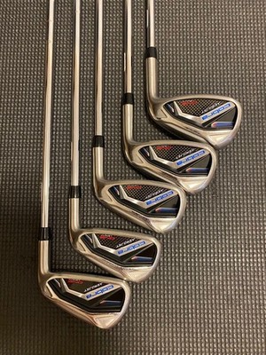 Cobra Aero Jet Iron Set P-6 Steel Shaft Shiny Finish Edge Design