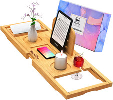 Bathtub Tray - Bath Tray Expandable - Bath Tub Tray Table for Bathtub, Ajustable