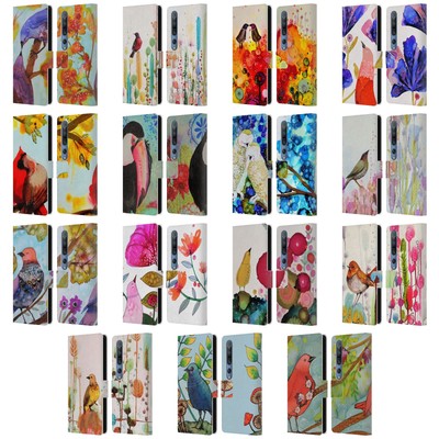 OFFICIAL SYLVIE DEMERS BIRDS 3 LEATHER BOOK WALLET CASE COVER FOR XIAOMI PHONES