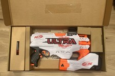 NERF Ultra Focus Motorized Blaster, 10-Dart Clip, 10 AccuStrike One Size, NEW