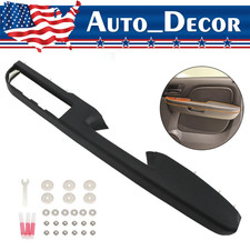 80994 Front Passenger Side Door Armrest Repair For 10-14 Tahoe Silverado Black
