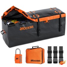 16 Cu.ft Waterproof Cargo Bag - 58x24x20 Hitch Bag - Orange 16 Cu.ft Waterproof Cargo Bag - 58x24x20 Hitch Bag - Orange