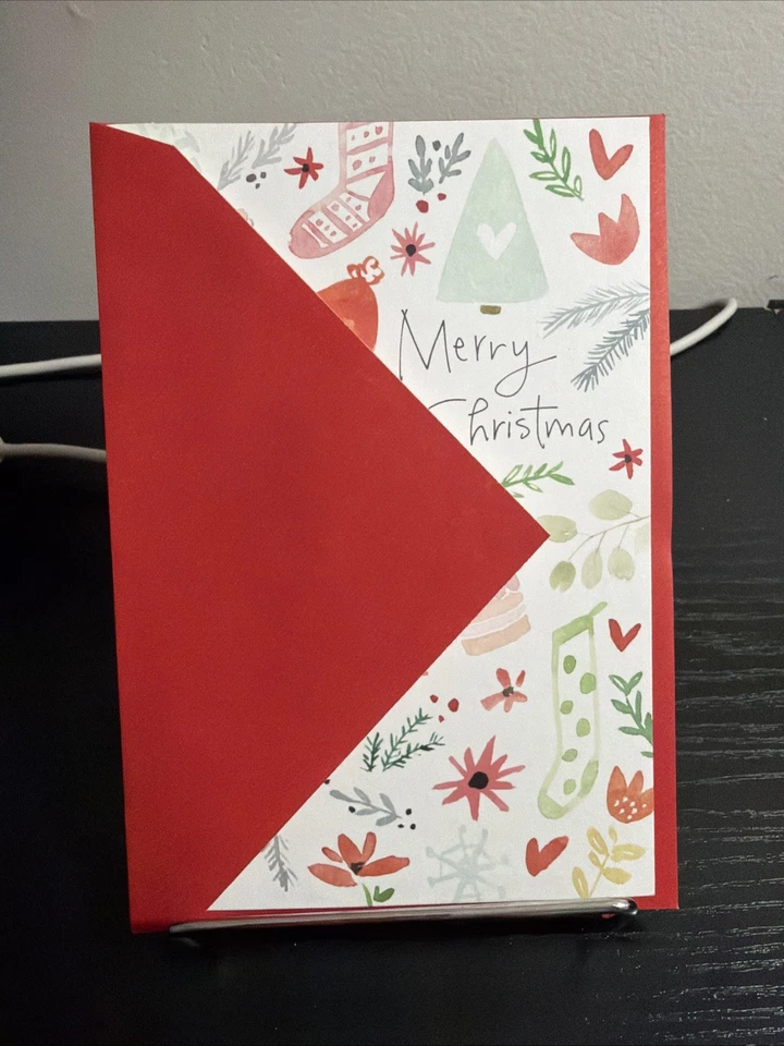 Lot Of 6 Christmas Greeting Cards - New Merry Christmas Card Cute - Image 4 of 4