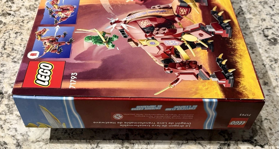 Lego Ninjago Dragons Rising Heatwave Transforming Lava Dragon (71793) Free Ship. - Image 4 of 4