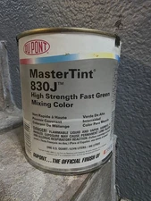 1 U.S. Quart DuPont Cromax Axalta MasterTint 830J High Strength Fast Green
