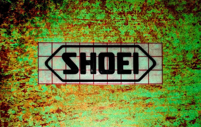 Shoei Style Vinyl Decal | Helmet Graphic | Motorsport & Racing | Rider