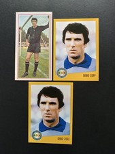 Lotto 3 Figurine Calciatori Panini Dino Zoff Italia Nazionale