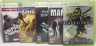 XBOX 360 War/Action Games Bundle of 5: Darksiders, Mafia II, Dead Space 2, etc..