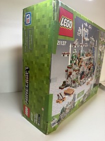 LEGO Minecraft 21137 The Mountain Cave OPEN BOX SEALED CONTENT (OPEN: 1,2,3)