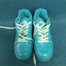 Heely's Motion Plus Teal/Mint Lace Up Skate Sneakers Youth Size 6