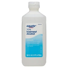 Equate 70% Isopropyl Alcohol Liquid, 16 fl oz [1-bottle] new