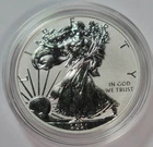 2021 W American Silver Eagle T1 REVERSE PROOF Type 1  in Capsule