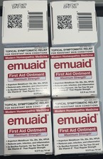 4 Emuaid maximum strength first aid ointment 0.5x4 2 fl. oz. EXP 10/26