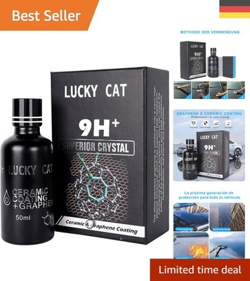 Fantastische 9H+ Keramikversiegelung - Langfristiger Hochglanz-Schutz 50 ml