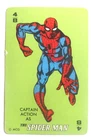 1967 Kool Pops Captain Action #4B SPIDER MAN trading card