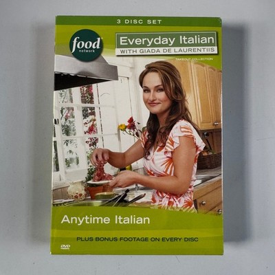 Everyday Italian DVD 2003 3-Disc Set Giada De Laurentiis Anytime Italian SEALED